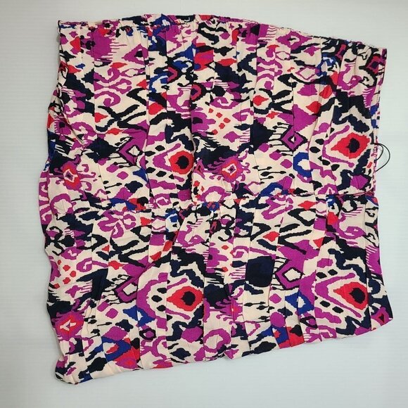 ZARA DRAPED PRINTED SKIRT MULTICOLORED | 7484/077 SIZE XS - Picture 7 of 10